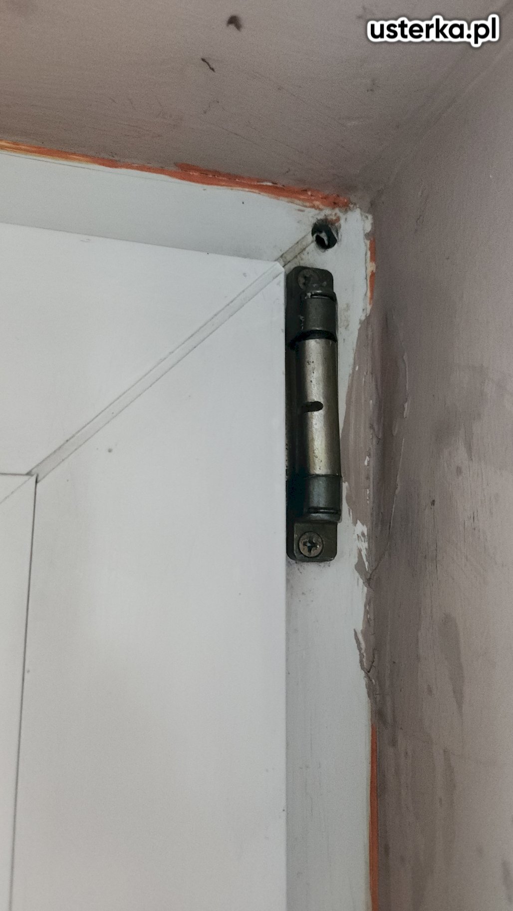 Naprawiono zawiasy w lekkich, przeszklonych drzwiach ogrodowych, co przywróciło ich prawidłowe zamykanie.