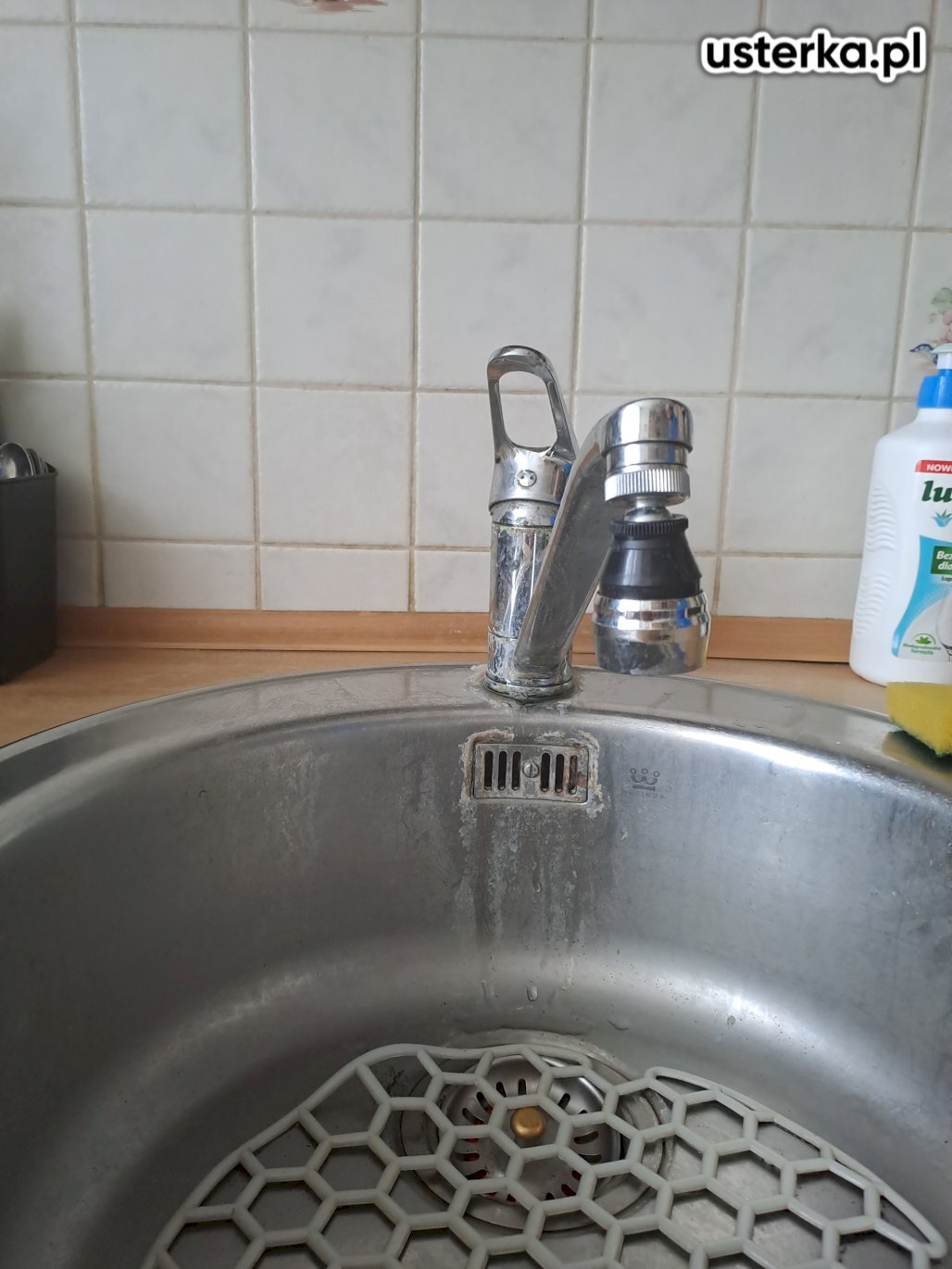 Bateria zlewozmywakowa została wymieniona, instalacja szczelna.