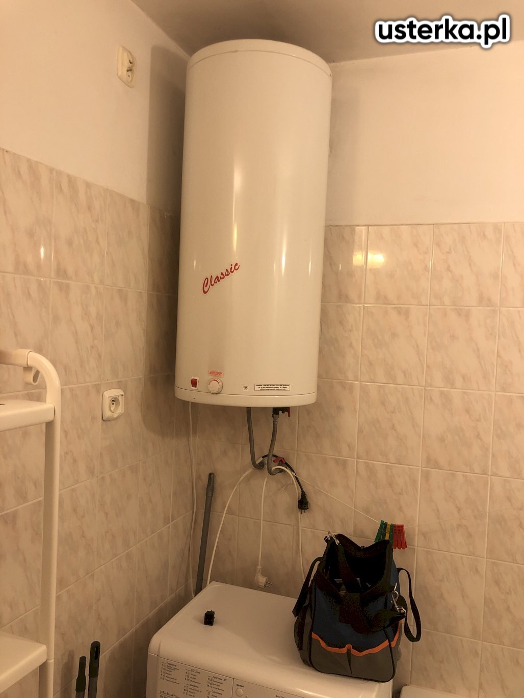 Wymieniono włącznik w bojlerze Biawar. Sprawdzono urządzenie – termostat i grzałka działają prawidłowo.