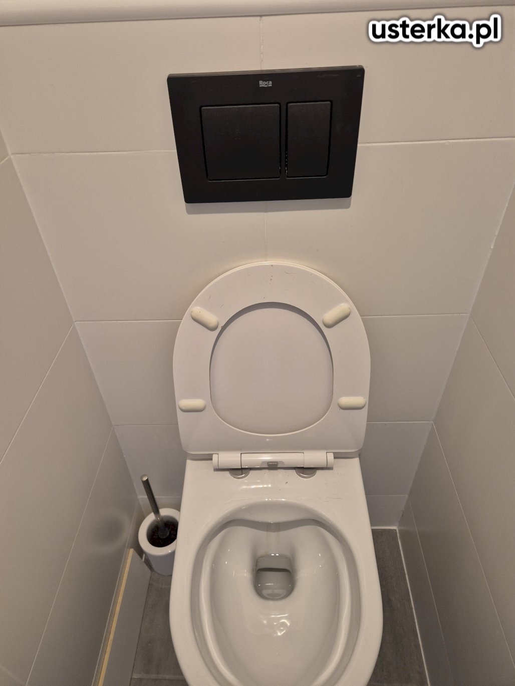 Wykonano czyszczenie i regulację spłuczki podtynkowej Roca. Usterka została usunięta podczas jednej wizyty.