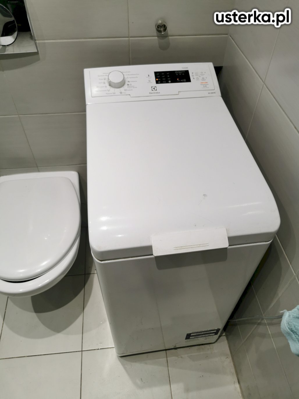 Przeprowadzono diagnostykę instalacji, nie stwierdzono wycieku wody.