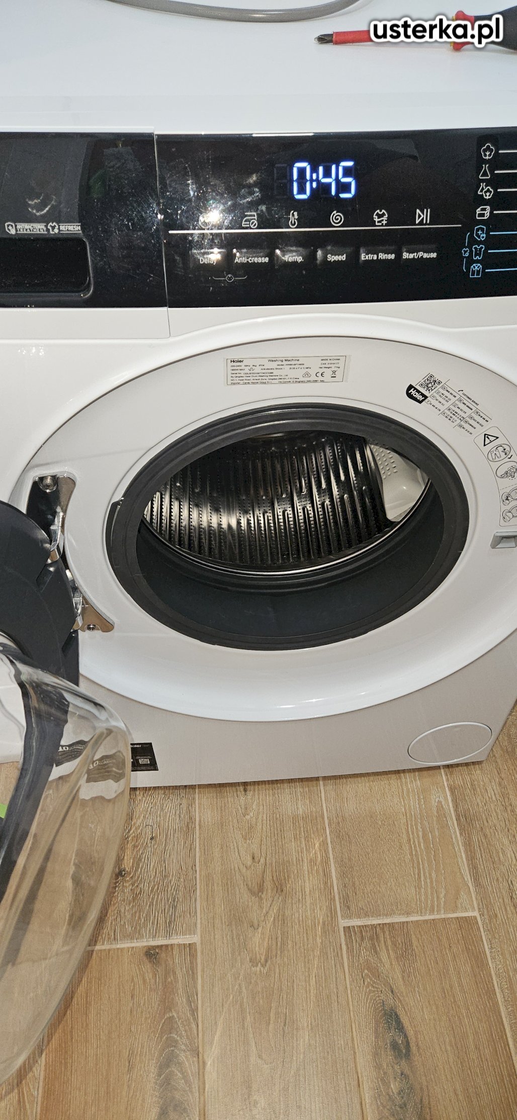 Fartuch został wymieniony zgodnie z życzeniem klientki.